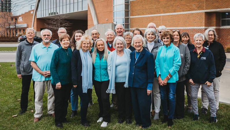 Group photo of the Springfield Clinic greeters.