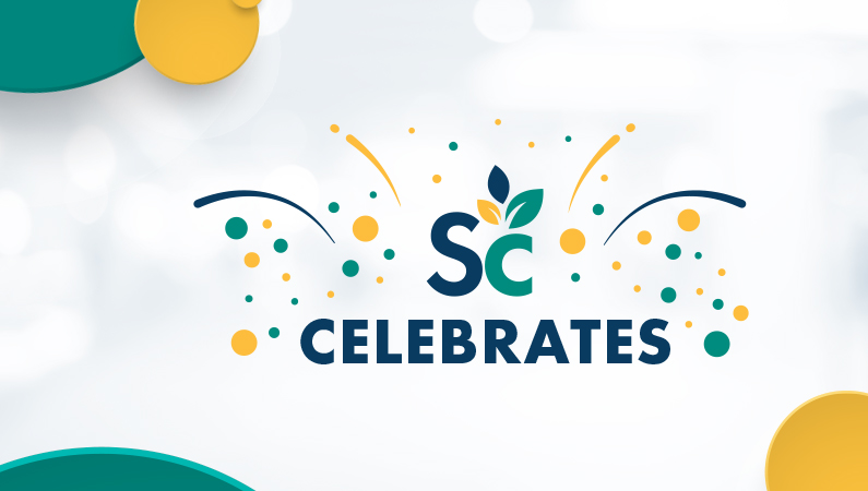 SC Celebrates logo of internal employee recognition and reward program.