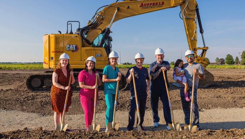 Springfield Clinic Morton providers breaking ground on new Morton building