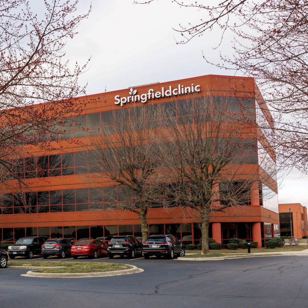 Exterior photo of Springfield Clinic Workforce Operations business building.