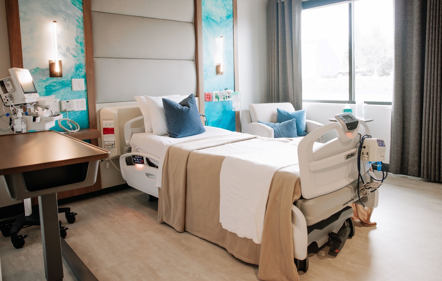 Recovery room in Springfield Clinic Peoria Surgery Center