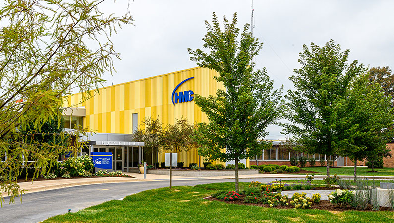Exterior of hopedale medical complex facility in Hopedale, Illinois.