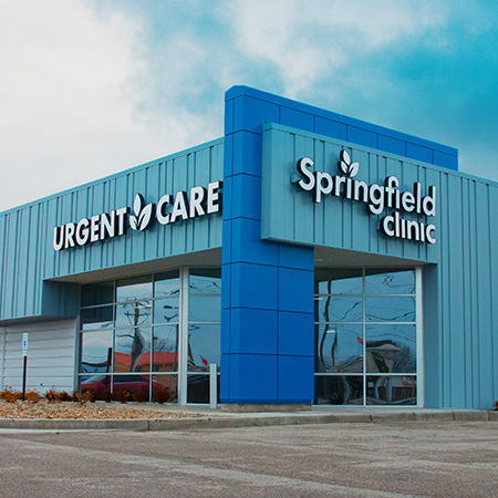 Exterior photo of Springfield Clinic Urgent Care - Jacksonville