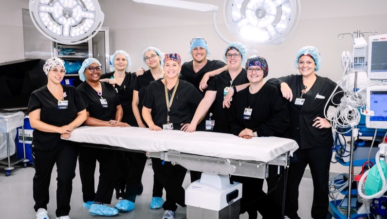 Springfield Clinic Surgery Center Orthopedics surgery group photo