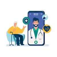 Message your provider through athenahealth patient portal icon