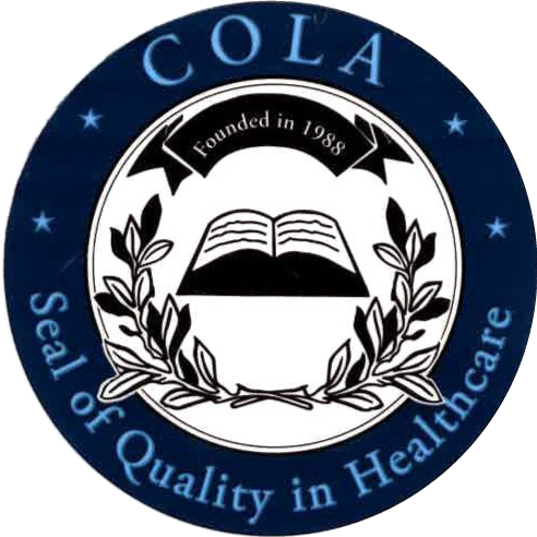 COLA Seal of Quality in Healthcare logo.