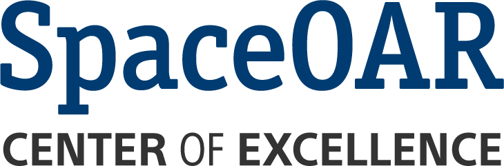 Logo of SpaceOAR, Center of Excellence.