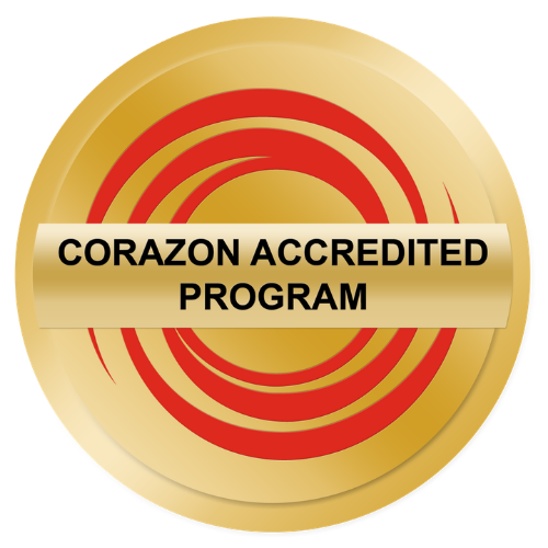 Corazon accredited program logo