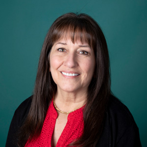 Female behavioral health licensed clinical social worker headshot