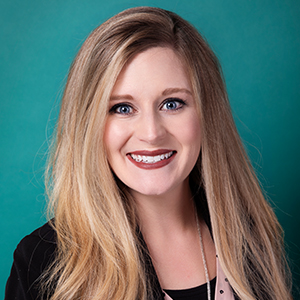 Female family medicine physician assistant headshot.