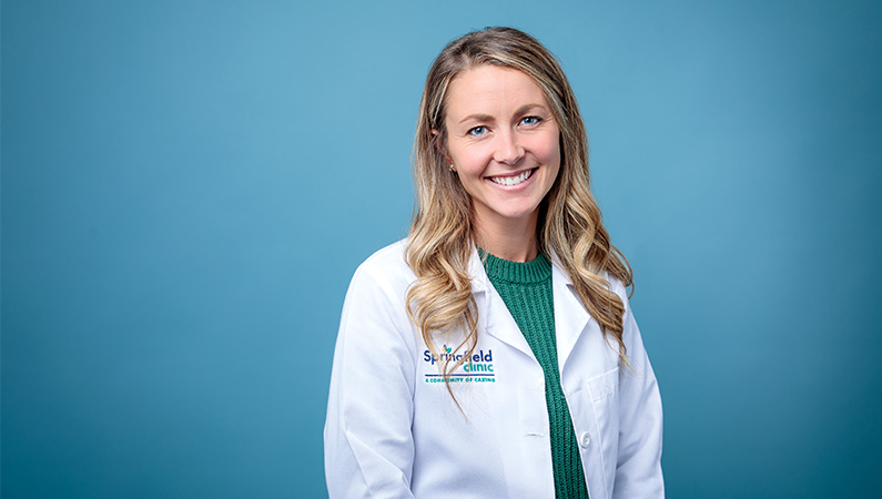 Professional headshot for female physician assistant.