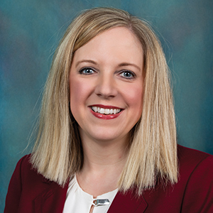Female anesthesiologist professional headshot