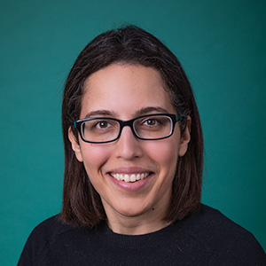 Female radiology doctor headshot