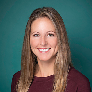 Female orthopedics physician assistant headshot