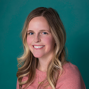 Female nurse practitioner headshot.