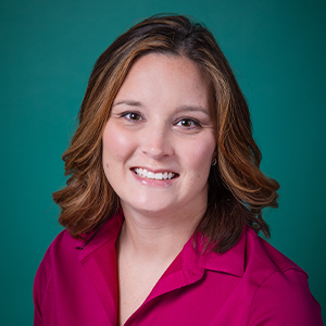 Female nurse practitioner professional headshot.