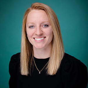Female licensed clinical social worker professional headshot.