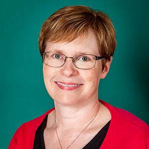 Female internal medicine doctor headshot