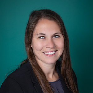 Female general surgery physician assistant headshot.
