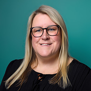 Female smiling in professional headshot