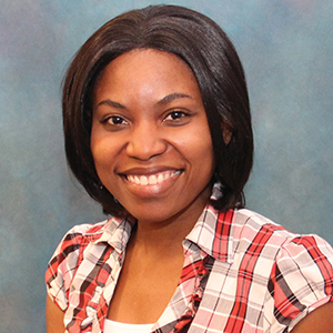 Female eye institute doctor headshot