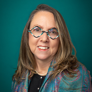 Female Cancer Center physician professional headshot.