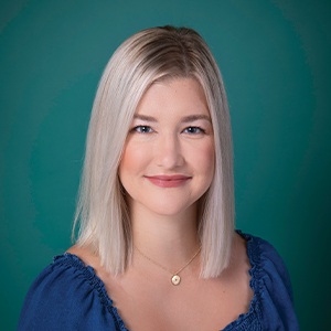 Professional headshot of female nurse practitioner.