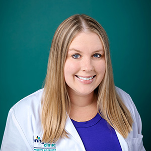 Female nurse practitioner professional headshot.
