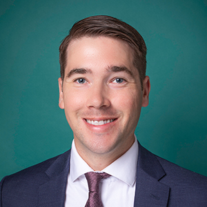 Male dermatology physician assistant headshot