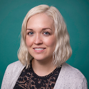 Female family medicine doctor headshot.