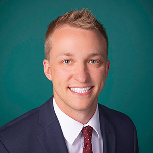 Male trauma & acute care surgery physician assistant headshot