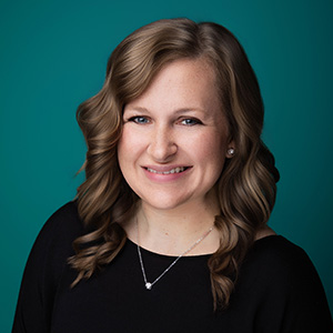 Female smiling in professional headshot