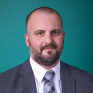 Male radiology doctor headshot