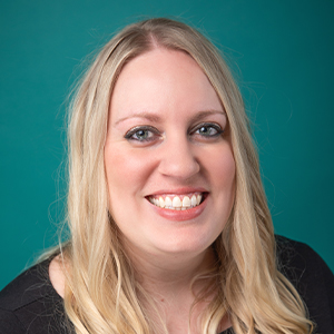 Female radiology doctor professional headshot.
