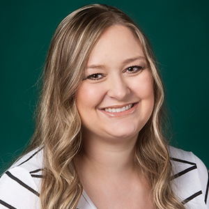 Female family medicine doctor headshot.