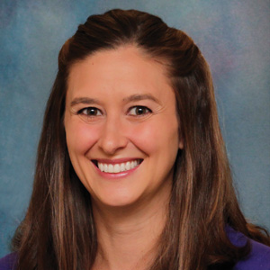 Female pulmonary diseases doctor headshot