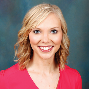 Female rehabilitation services physical therapist headshot
