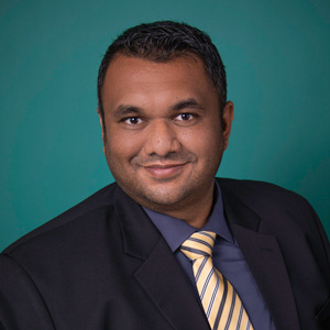 Male radiology doctor headshot