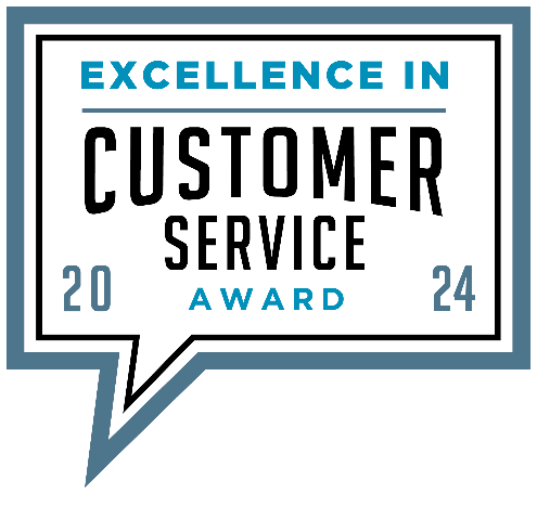 in 2024 Excellence in Customer Service Awards from the Business Intelligence Group