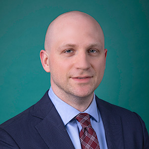Male radiology doctor headshot