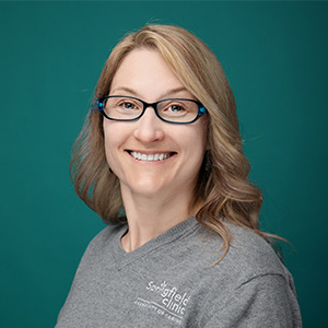 Female nurse practitioner professional headshot.