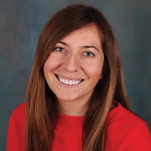 Female vascular surgery doctor headshot