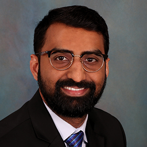 Male critical care medicine doctor headshot