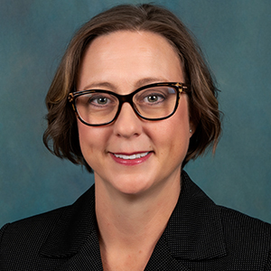 Female anesthesiologist professional headshot