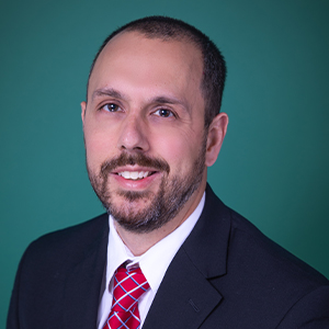 Male optometrist professional headshot