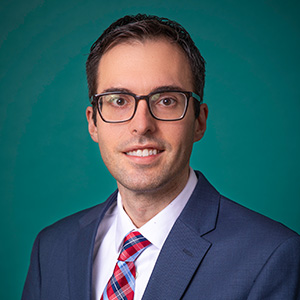 Male radiology doctor headshot