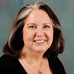 Female eye institute doctor headshot