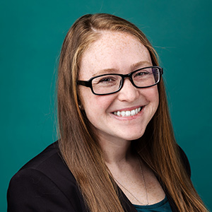Female hospital medicine doctor professional headshot.