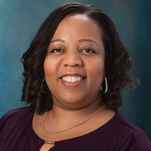 Female internal medicine doctor headshot